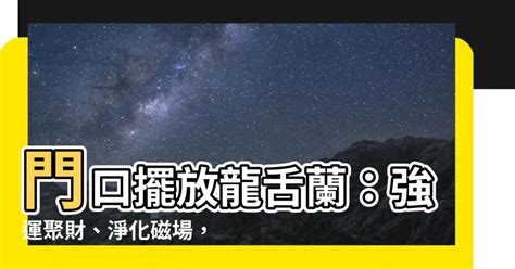 龍舌蘭放門口|【龍舌蘭 風水】龍舌蘭的風水奧妙：提升財運、化解。